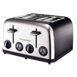 Russell Hobbs 4 Slice Toaster Stainless Steel