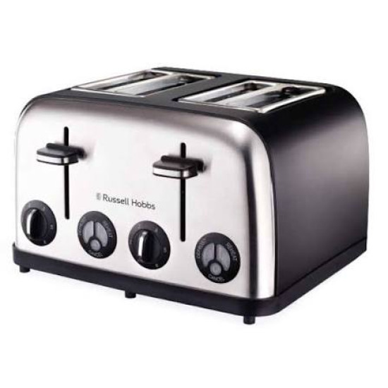 Russell Hobbs 4 Slice Toaster Stainless Steel