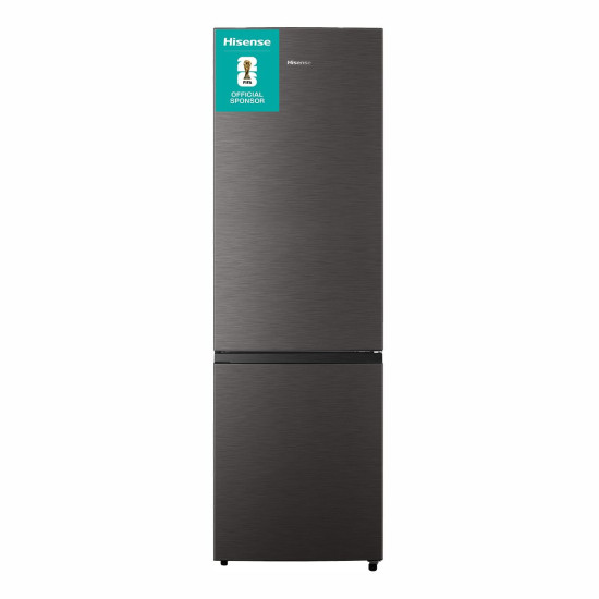 Hisense 264L Fridge Freezer Combo Metallic H370BIT
