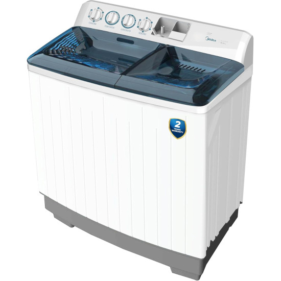 Midea 18kg Twin Tub Washing Machine White